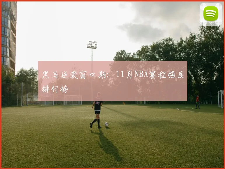 黑马逆袭窗口期：11月NBA赛程强度排行榜